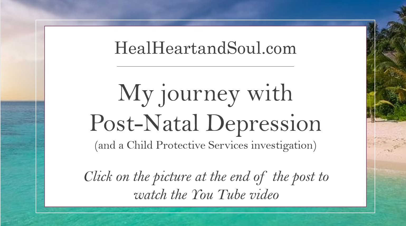 Post-natal depression