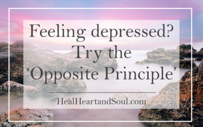 Feeling depressed? Try the ‘Opposite Principle’